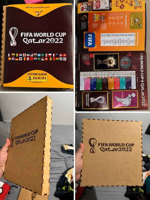 OFFICIAL ALBUM PANINI - FIFA WORLD CUP QATAR 2022 COMPLETE