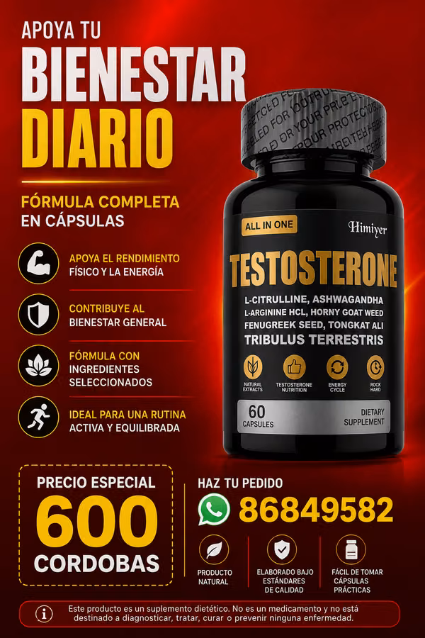 male testosterone supplement