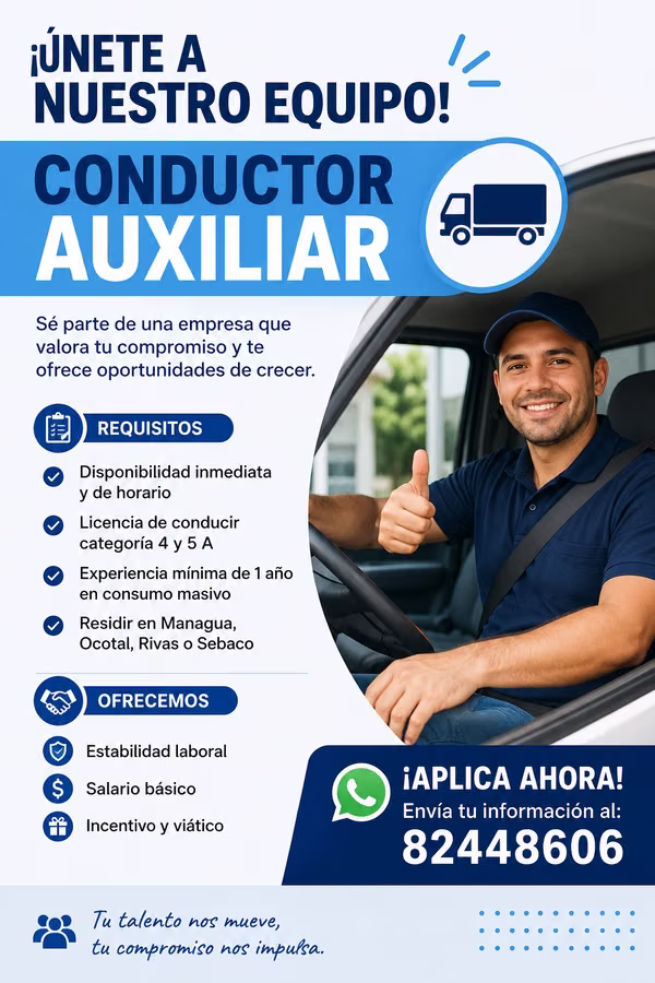 Conductor Auxiliar