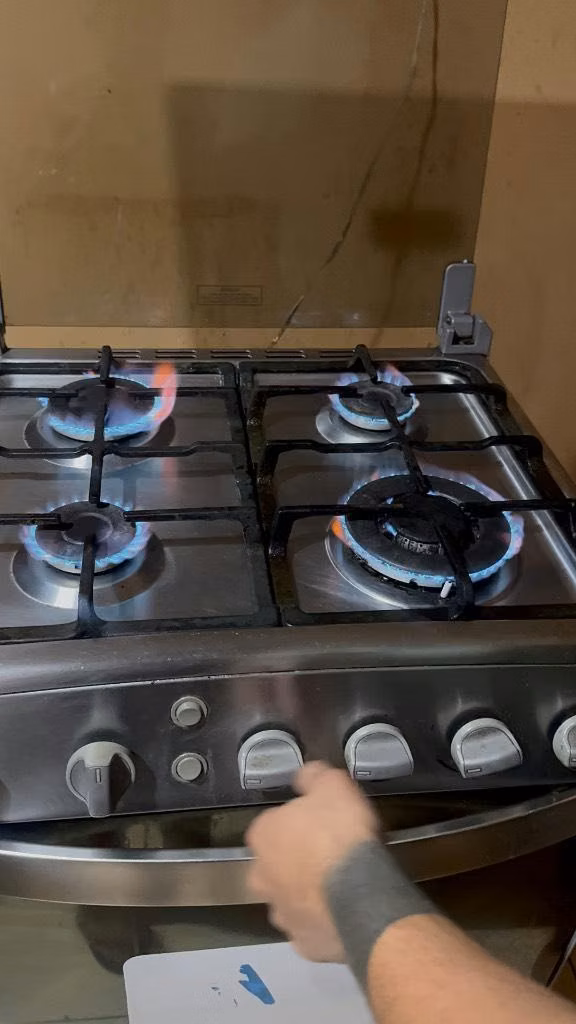 Cocina 4 quemadores