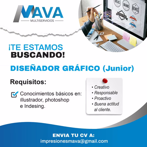 Diseñador Grafico Jr