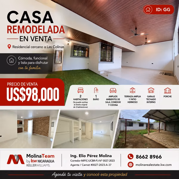 Venta de Casa en Las Colinas, Residencial San Lucas