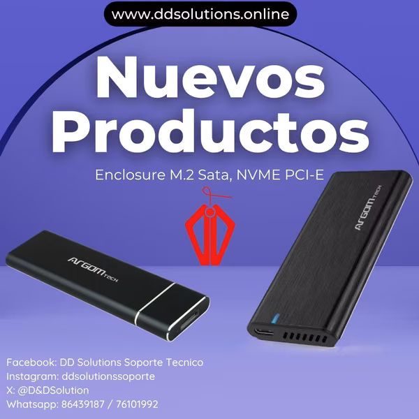 Enlosure para SSD