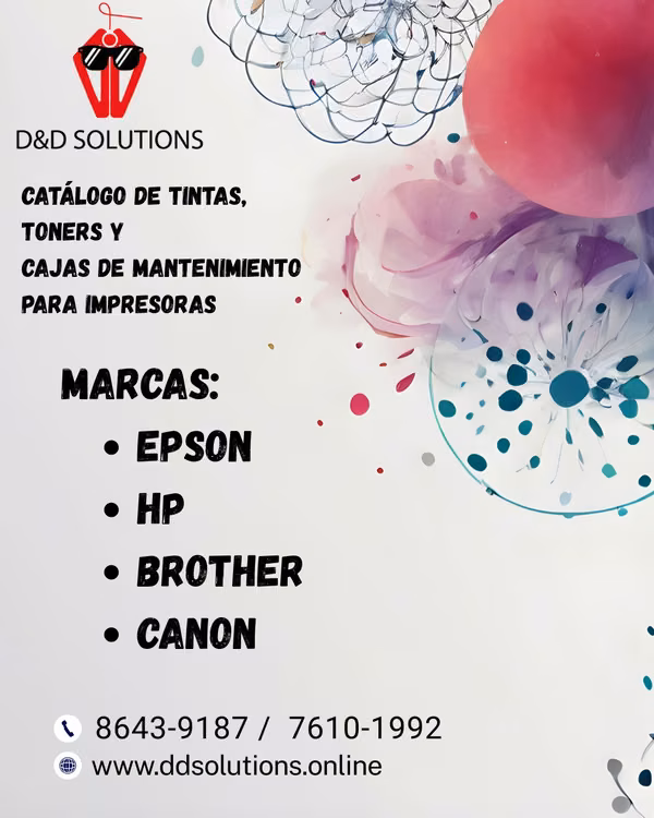 Tintas y Accesorios para impresoras