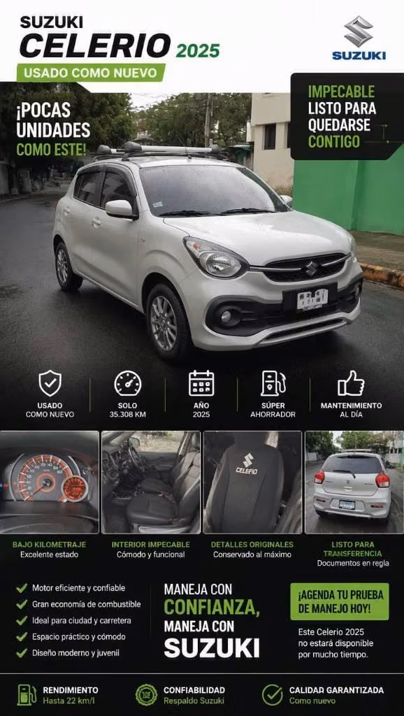 Suzuki celerio año 2025