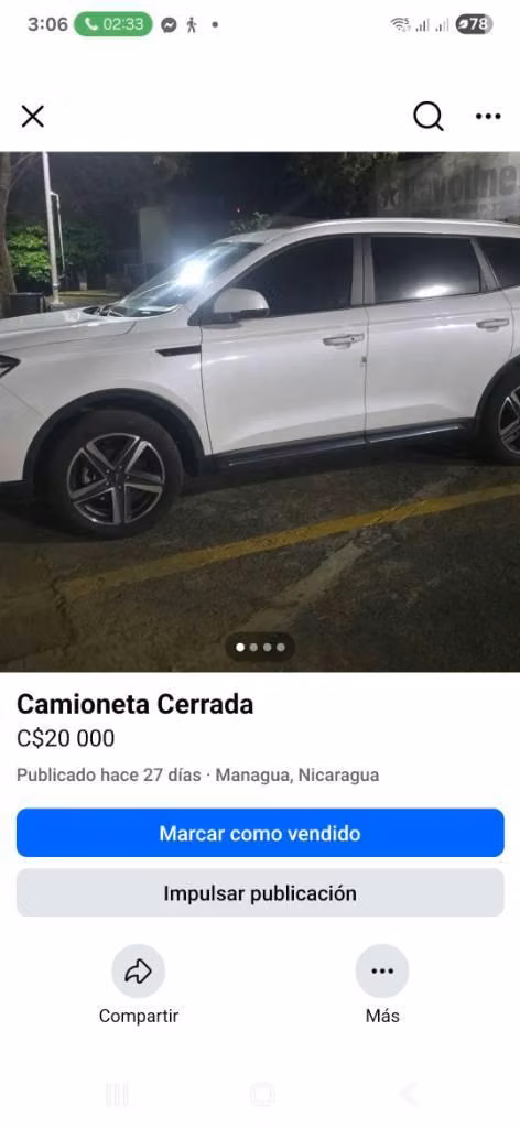 CAMIONETA  CERRADA 7 PASAJEROS