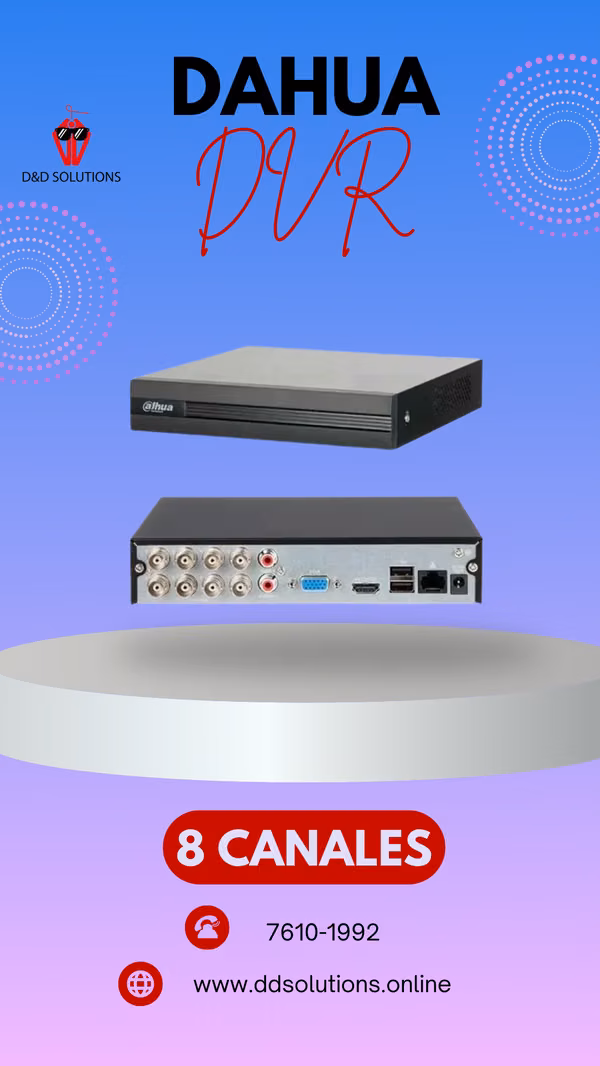 Dahua DVR 8 canales