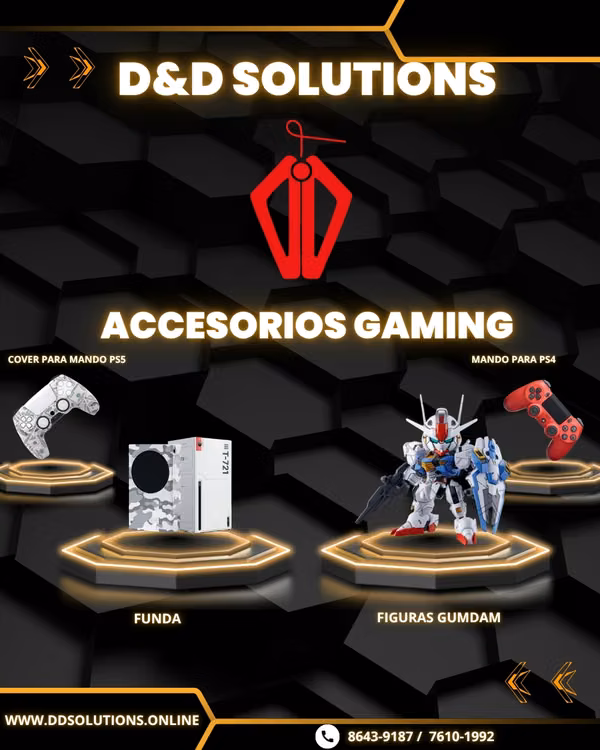 Accesorios para consolas y figuras coleccionables