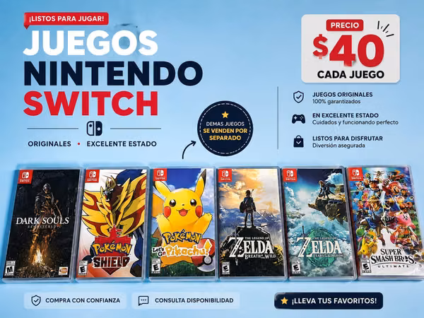 juegos para nintendo Switch