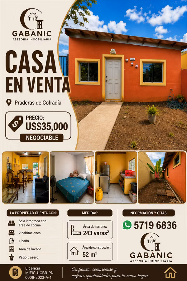 House for sale in Residencial Prairies de Cofradía