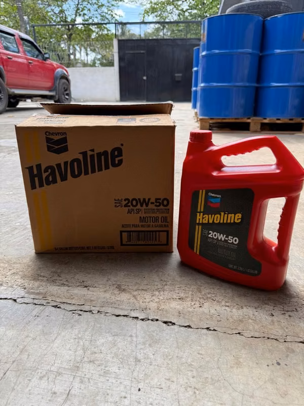 Aceite 20w50 Havoline Chevron