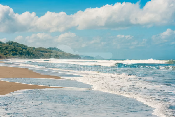 Beachfront lot for sale in Tola