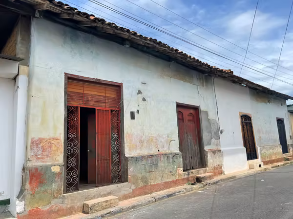 Leon Colonial Center, big empty lot.