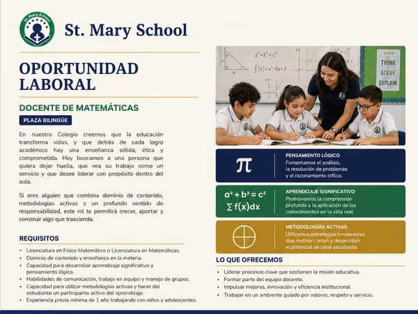 Docente de Matematicas