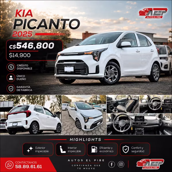 PICANTO 2025 LAST MODEL AS NEW