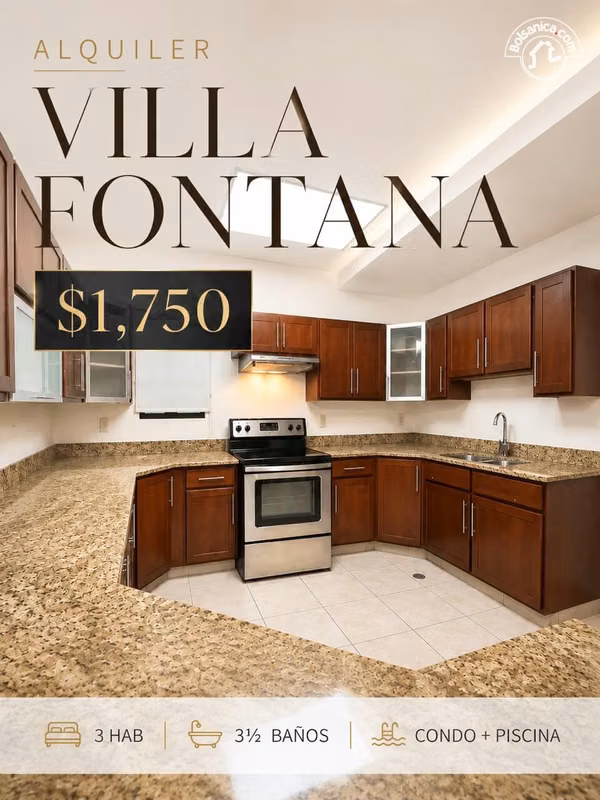 Alquiler de apartamento en Villa Fontana