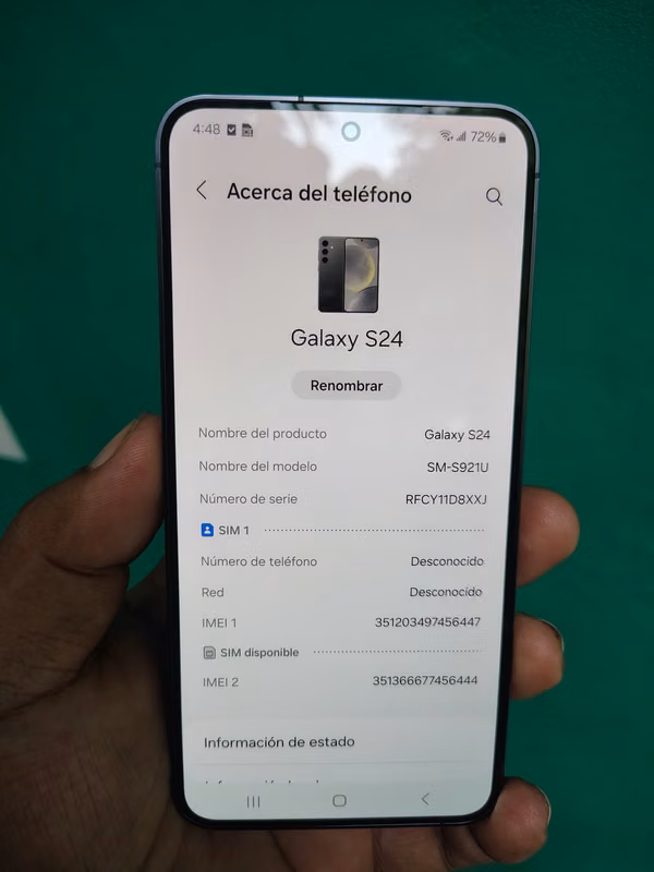 Sell or change Samsung S24 128 GB
