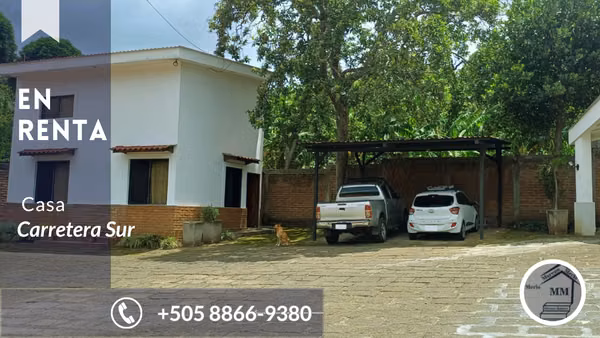 En renta precioso apartamento en carretera sur km 15.5 Managua Nicaragua 