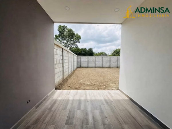 OPORTUNIDAD ÚNICA EN CAMPO REAL: VENTA  2 CASAS NUEVAS CON  ACABADOS MODERNOS PRECIO DE LANZAMIENTO U$105,000
