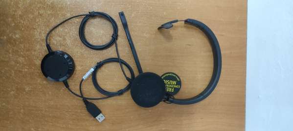 Audifono Jabra Envolve 20 HS016 Certificado por Microsoft y Skype