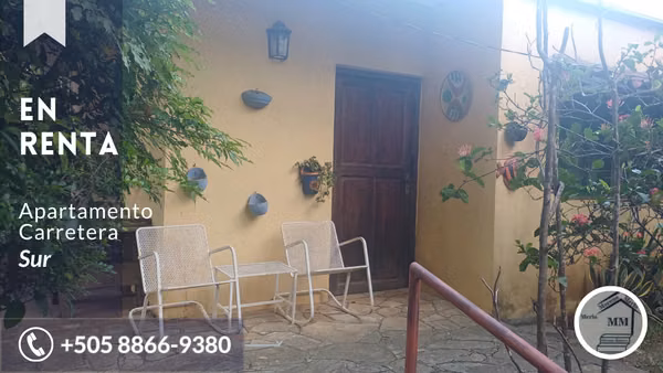 En renta apartamento en carretera sur
