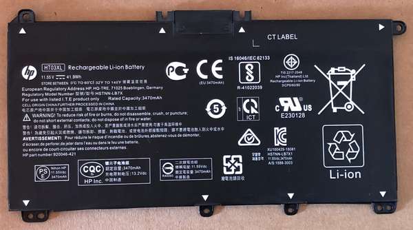Bateria Original para laptops HP 245 G7