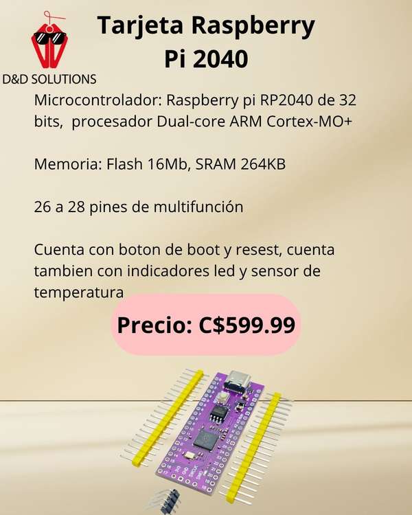 Raspberry Pi 2040 card