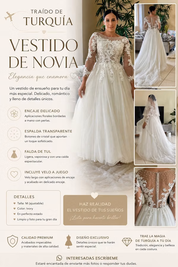 Delicate Wedding Line A Dress