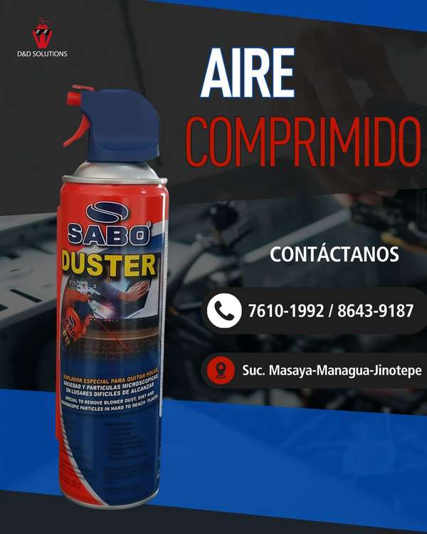 Aire Comprimido-Limpiador de Componentes