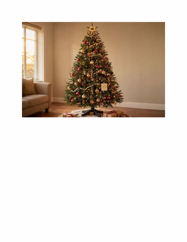 ARBOL NAVITY, SANTINI CHRISTMAS, 7.5 PIES (2.30 mts).