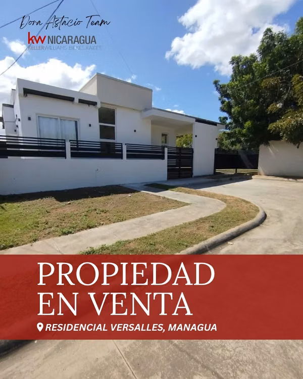 ¡En venta! Propiedad amplia y moderna dentro de Residencial, Managua. 