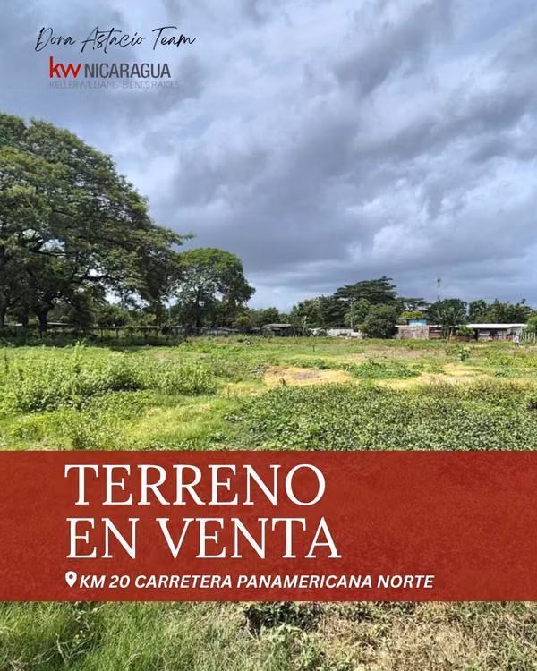 For sale! Land to develop located on old road to Tipitapa, Managua.