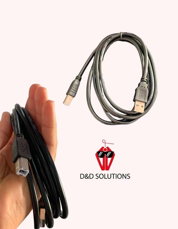 USB 2.0 AM-BM Printer Cable