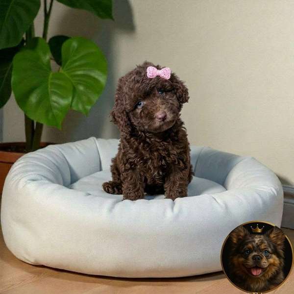 FRENCH POODLE CHOCOLATE STANDARD available