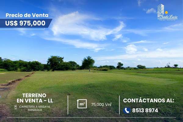 Land for Sale on Road to Masaya Km 15 - LL