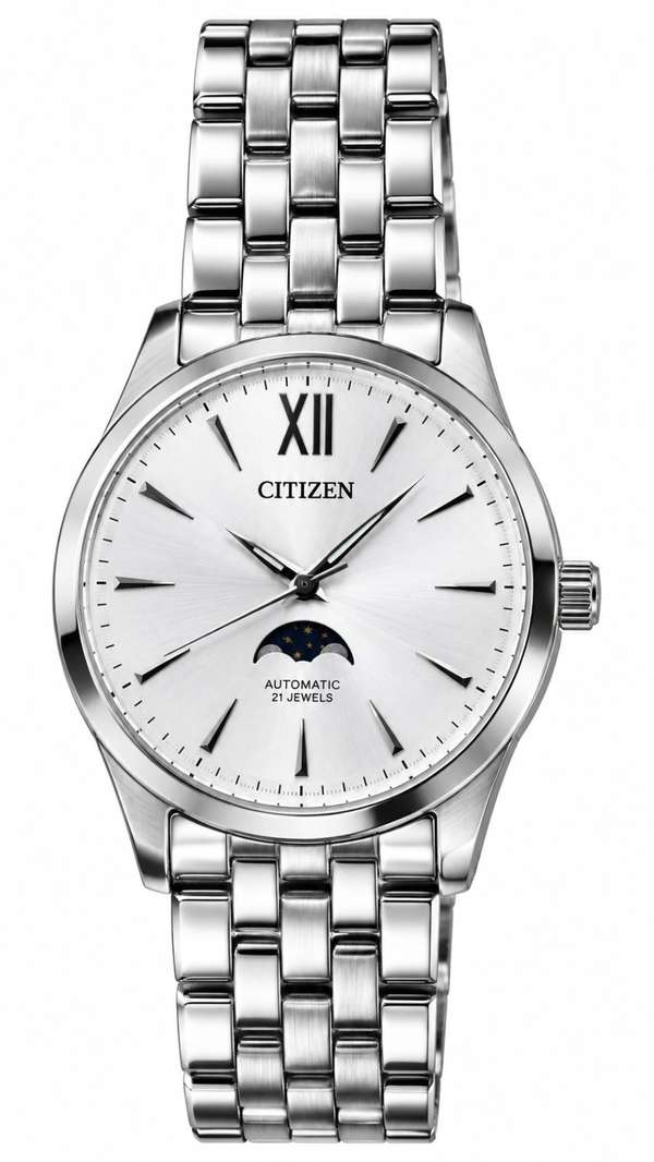 Elegant clock, citizen moonphase, original, impeccable!