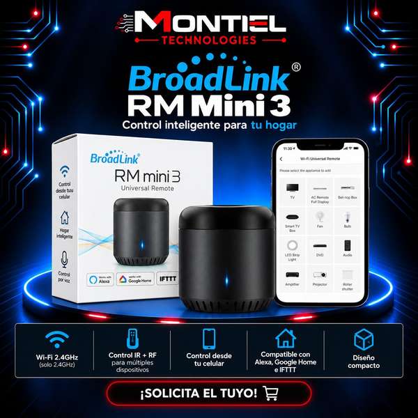 BroadLink RM Mini 3 - Universal Remote Control Wi-Fi