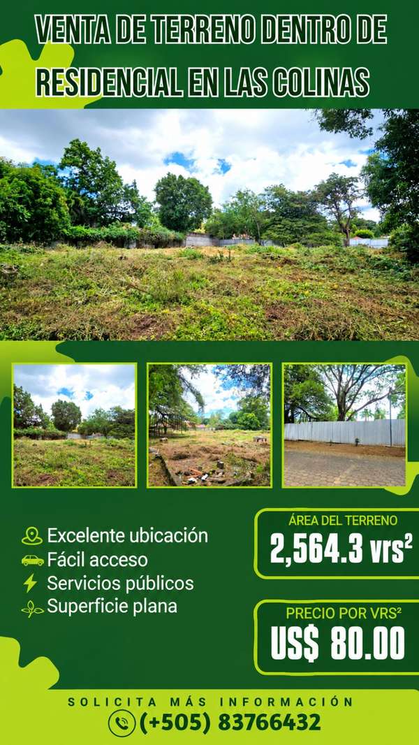 EM-Sale of spectacular land within Residential in the Hills