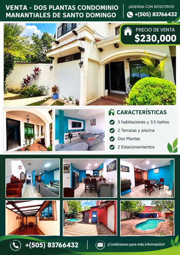 EM-Sale of Two-storey Property within Condominio Manantiales Santo Domingo