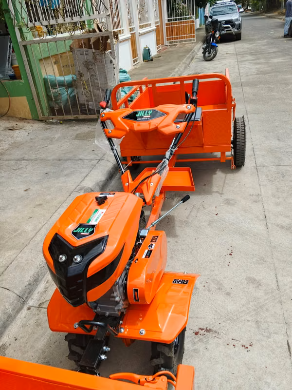 7.5HP Petrol with Trailer and Rotavator New - Delivery in Darius Matagalpa