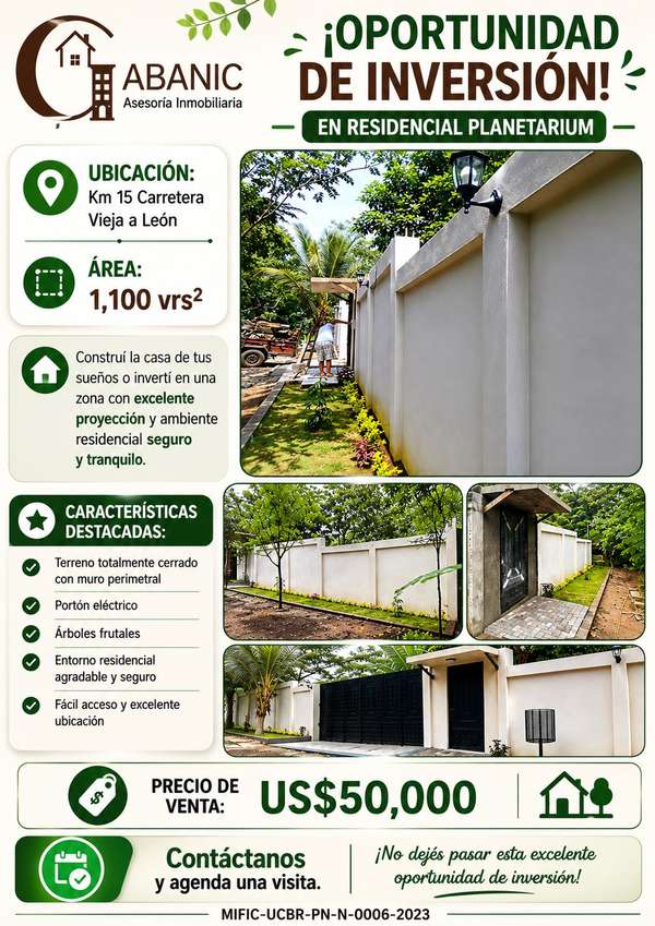  ¡Oportunidad de Inversión en Residencial Planetarium! 