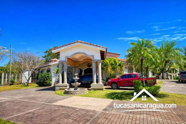 RENT LARGE FULLY FURNISHED HOUSE - ROAD TO MASAYA