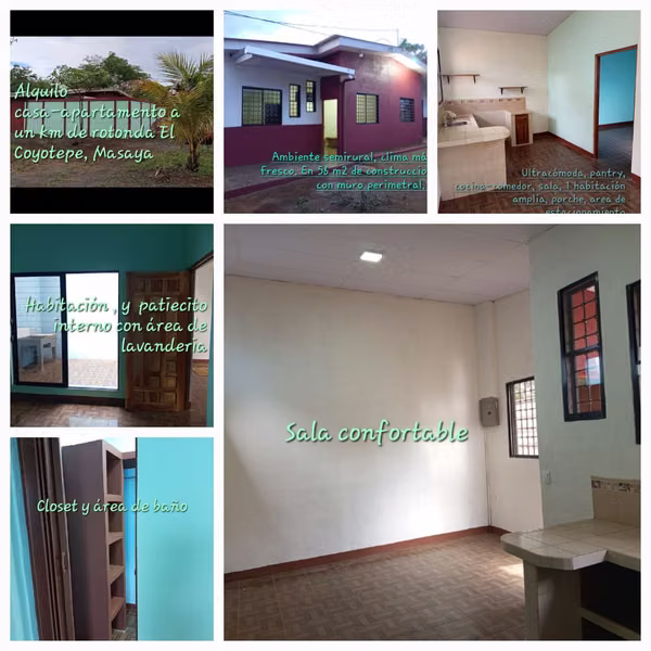Apartment rental with home amenities