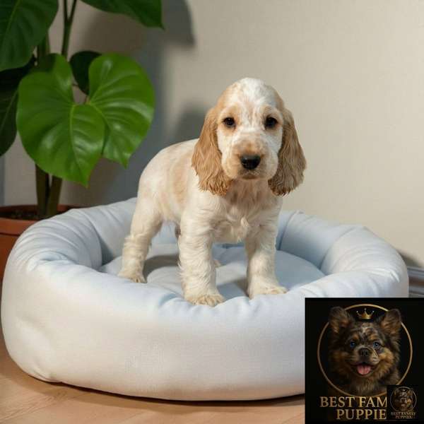 Cachorro Cocker Spaniel Ingles Beige Traditional / English Cocker Spaniel Buff available