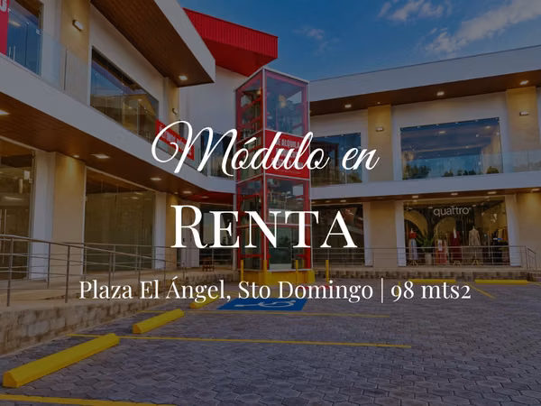 COMMERCIAL MODULE IN RENT - 124; SQUARE THE ANGEL - HOLY SUNDAY