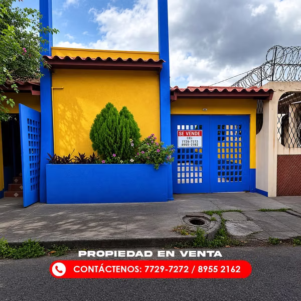 Property of 2 plants for sale for business - 124; Bello Horizonte, Managua
