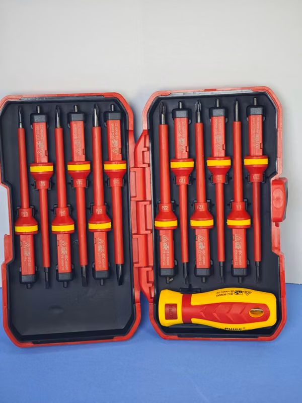 Set of Isolated screwdrivers