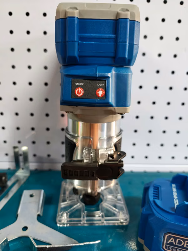 Wireless rotor for wood of ¼