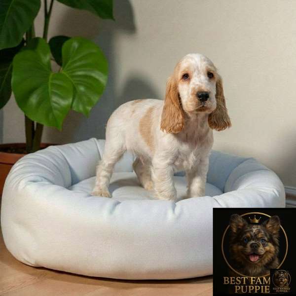 Cachorro Cocker Spaniel Ingles Beige Traditional / English Cocker Spaniel Buff available