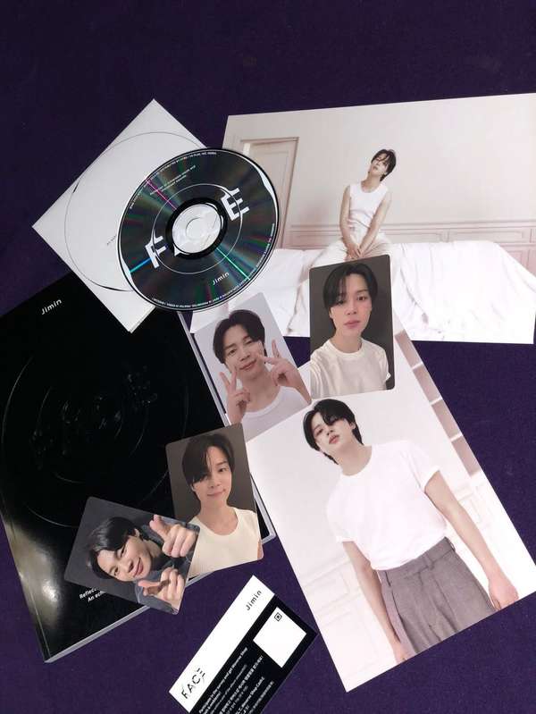 BTS Jimin face album